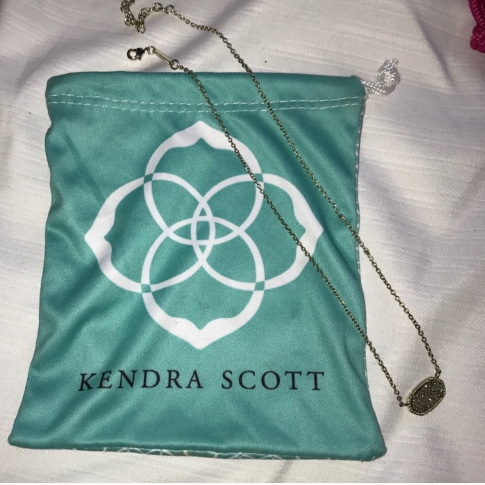 Kendra Scott silver necklace