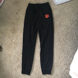 Clemson Closed-Bottom Trackpants