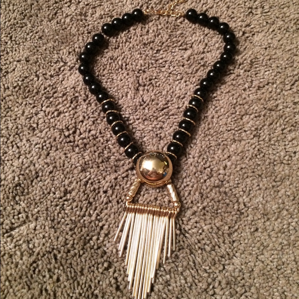 Black necklace