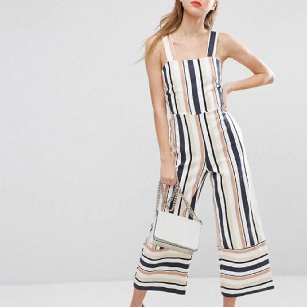 Stripped jumpsuit