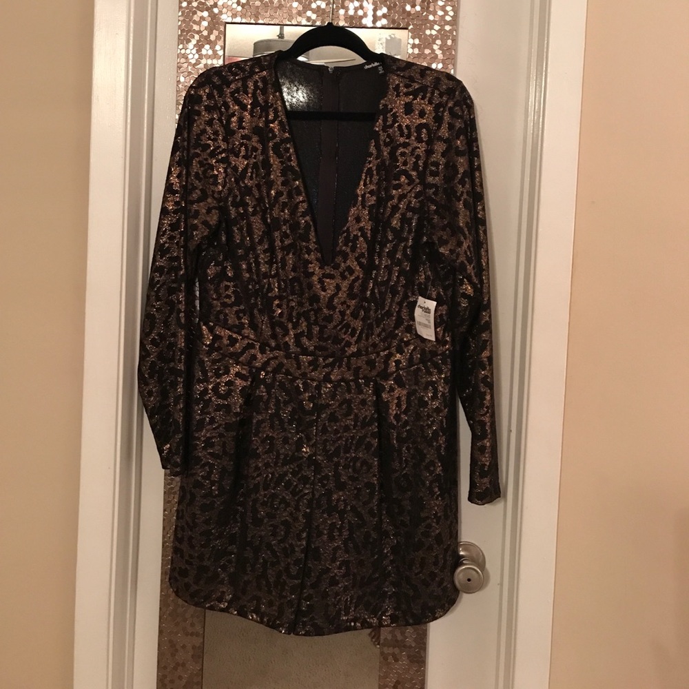 Charlotte Rouse long sleeve romper