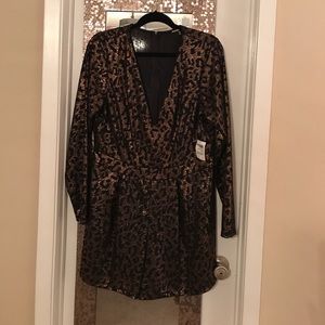 Charlotte Rouse long sleeve romper