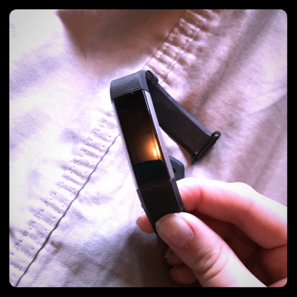 Fitbit Alta HR.