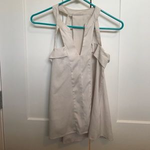 Champagne colored top