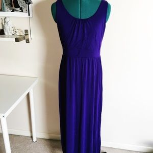 NWOT purple maxi dress