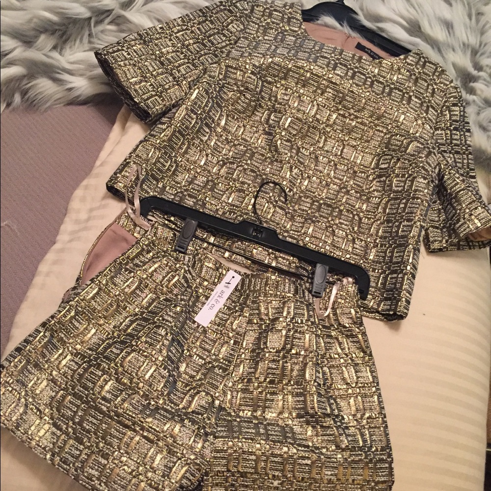 Ark & Co top and short set