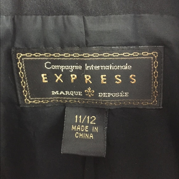 Vintage Express Satin Blazer - Picture 8 of 8