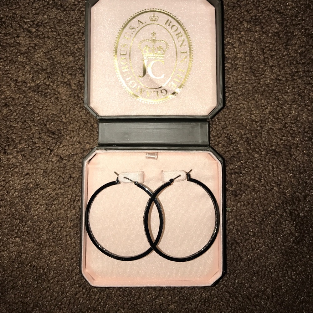 Juicy couture hoops