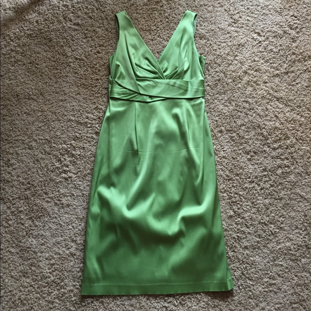 Emerald Green Midi Dress