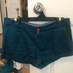 Dark green shorts