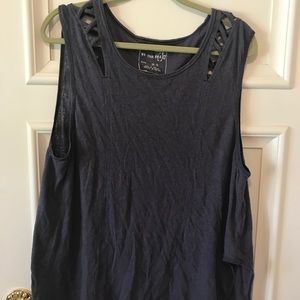 Free people over sized shirt
