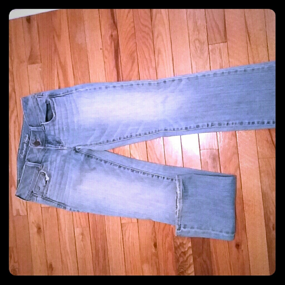 American Eagle boot-cut jeans!