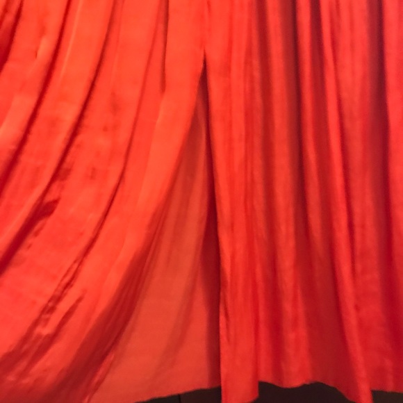 H&M Silky Orange Skirt - Picture 4 of 4