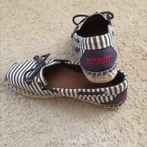 Canvas Sperry Boat Shoes