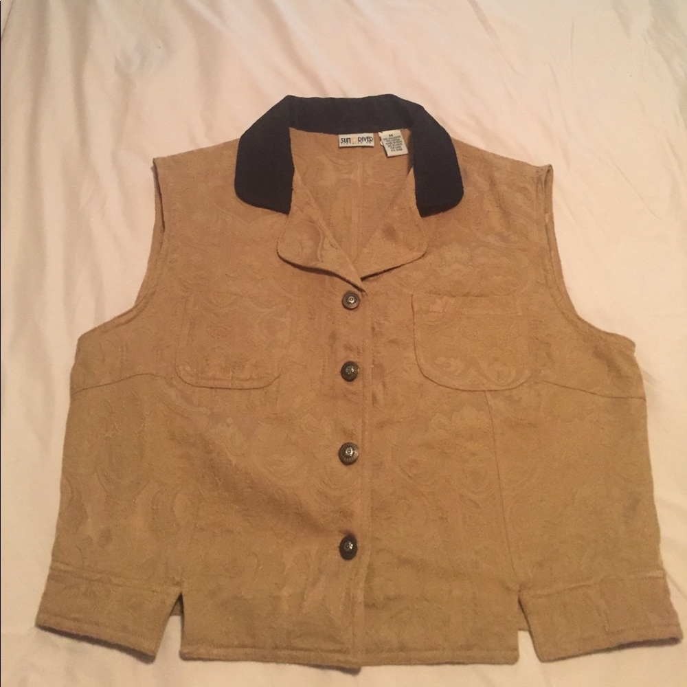 Brown vest