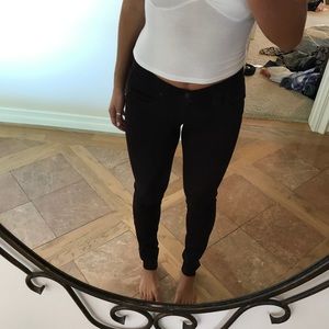 Never worn maroon rag n bond jeans