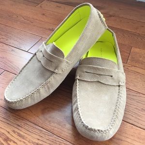 "Zara Man" Suede Loafers, Men's Size 10