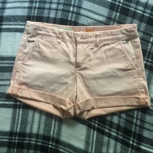 Anthropologie Pilcro Hyphen Chino Cuffed Shorts