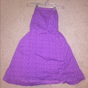Purple dress