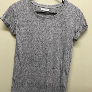 Heathered gray t-shirt