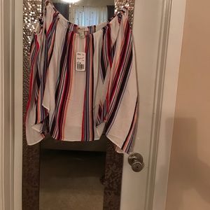 Forever21 Off the shoulder woven top