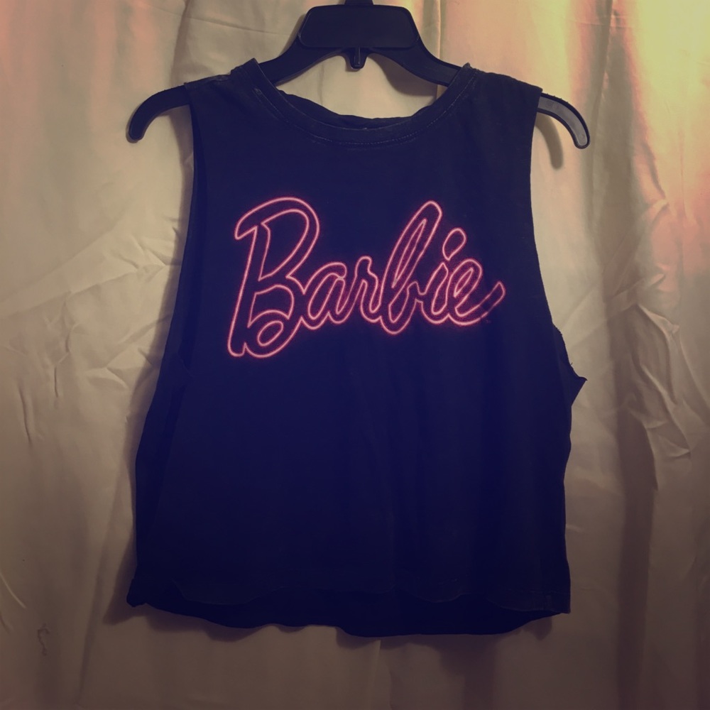 Forever 21 Barbie crop top