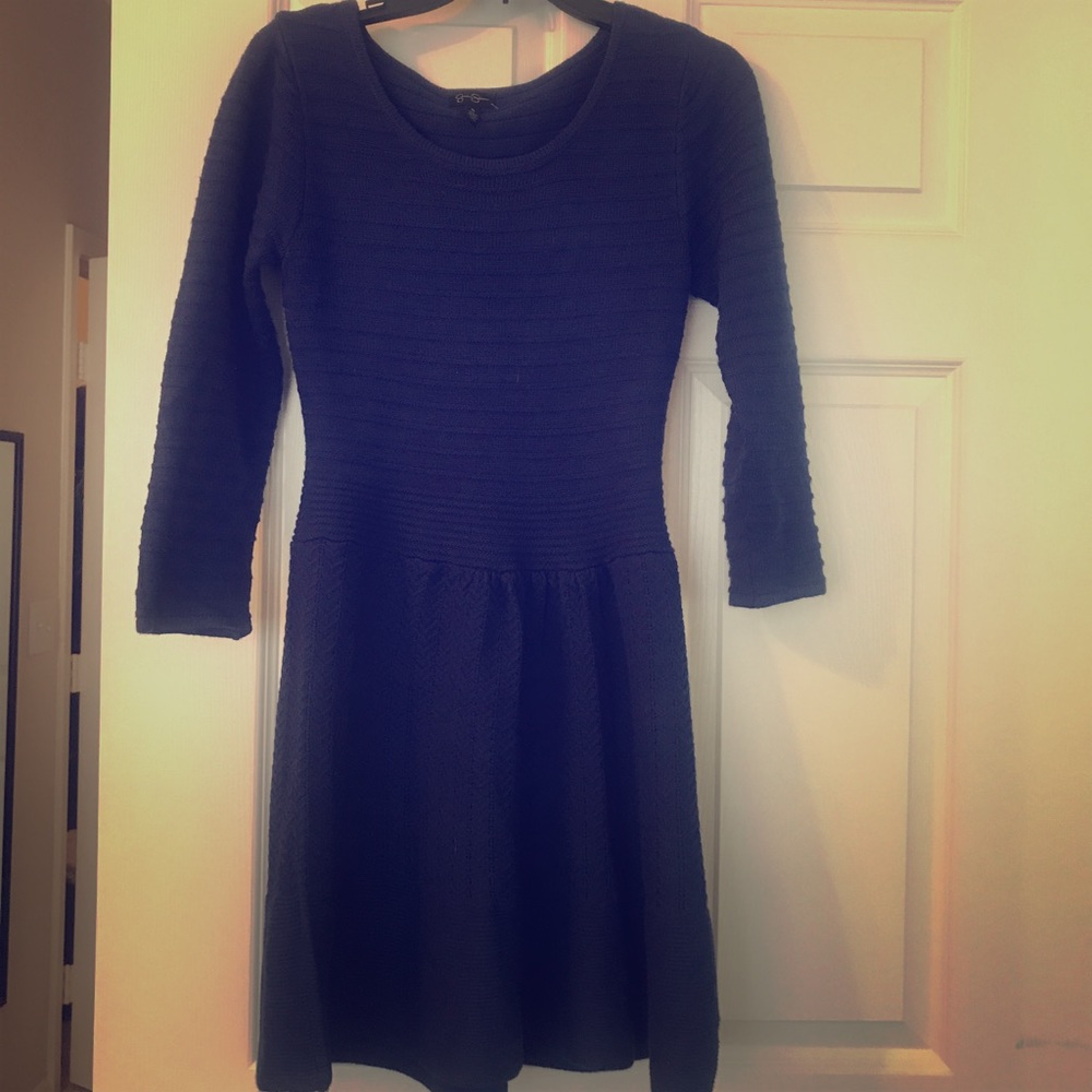 Navy blue Jessica Simpson dress.