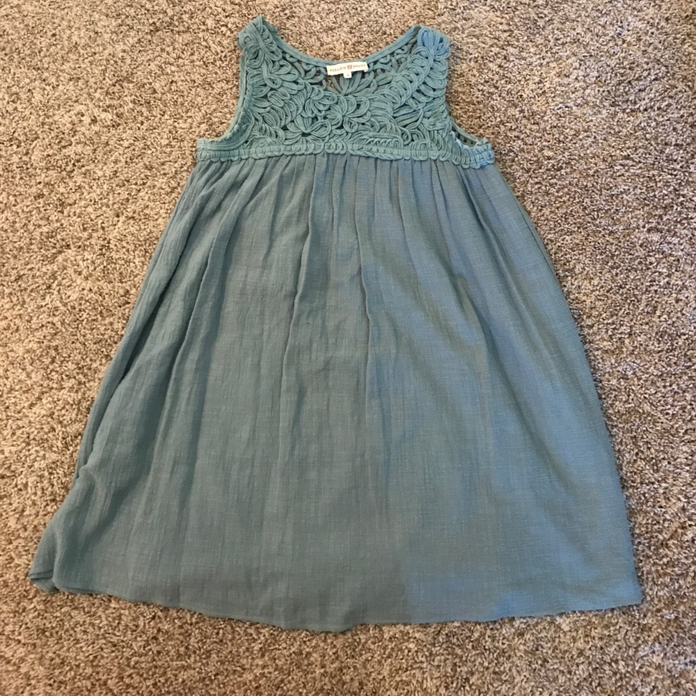 Blue dress