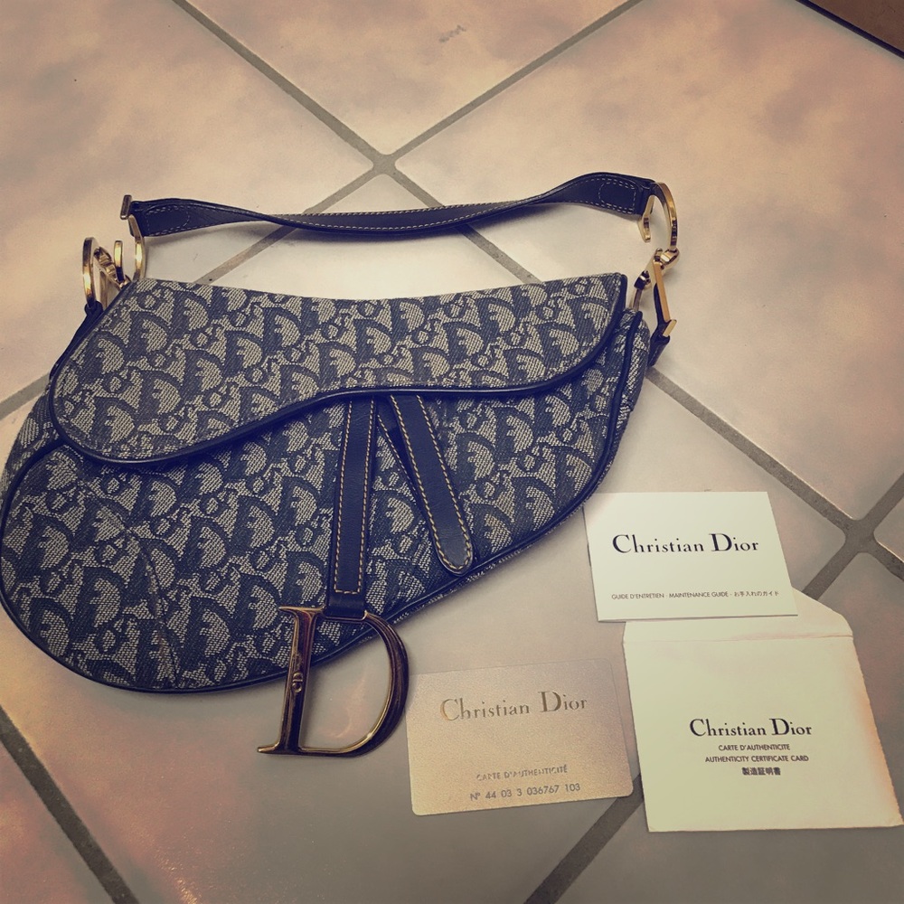 Christian Dior Saddle Bag