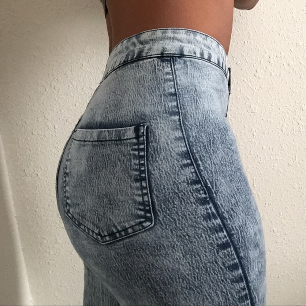 Acid Wash XX1 High Waisted Skinny Jeans