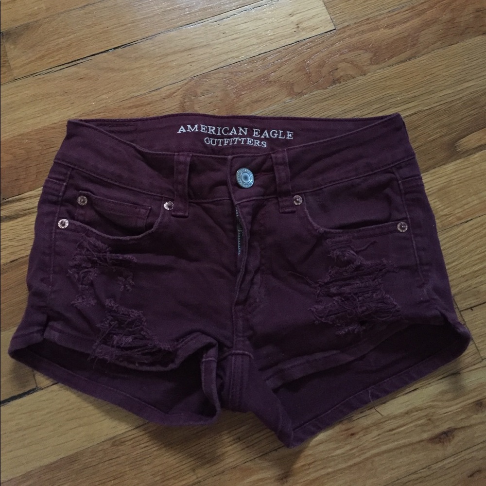 Distressed American Eagle Shorts
