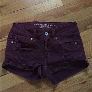 Distressed American Eagle Shorts