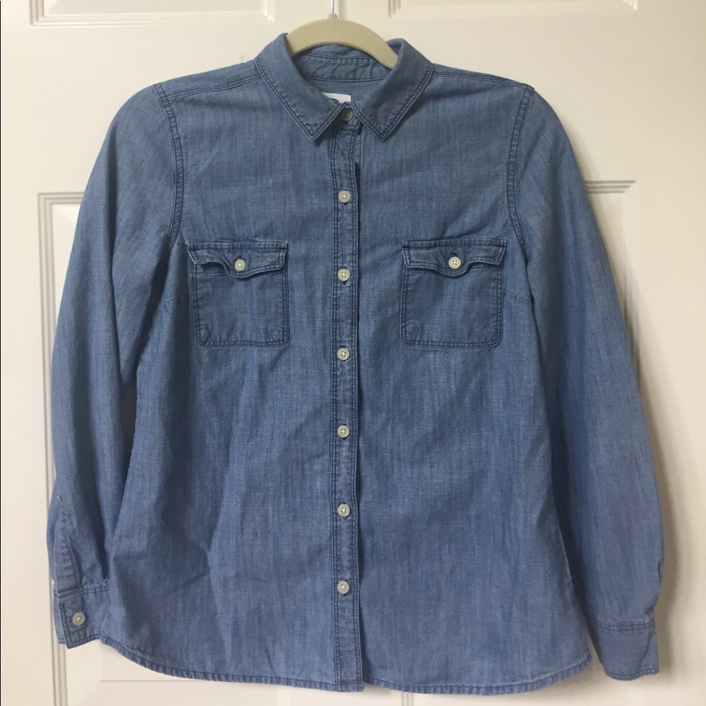 Chambray Button Down Shirt