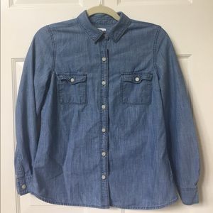 Chambray Button Down Shirt