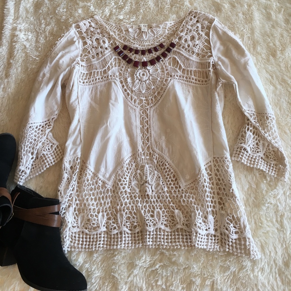 Elegant Crochet Top