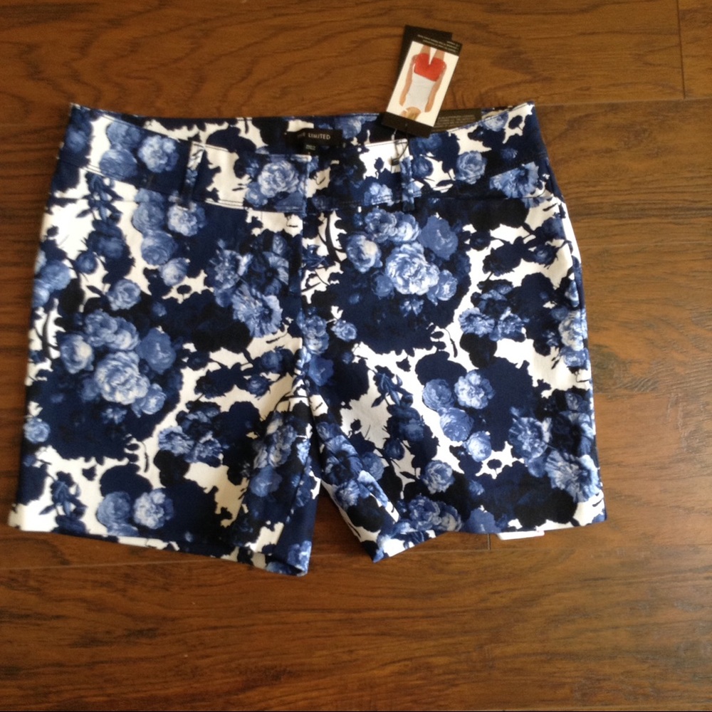 The Limited Floral Tailored Shorts Size 6