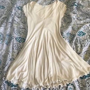 Cream Dress
