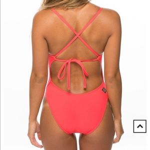 Jolyn Burgundy Jackson Style Swimsuit