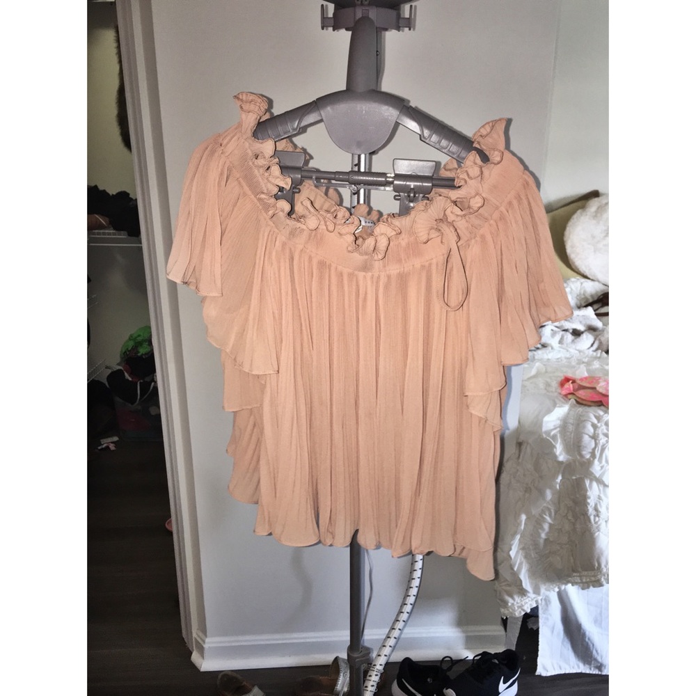 Endless Rose Dusty Pink Off the Shoulder Top - Picture 5 of 5