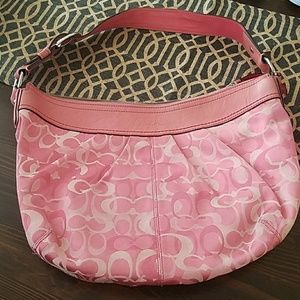 Pink Coach Purse