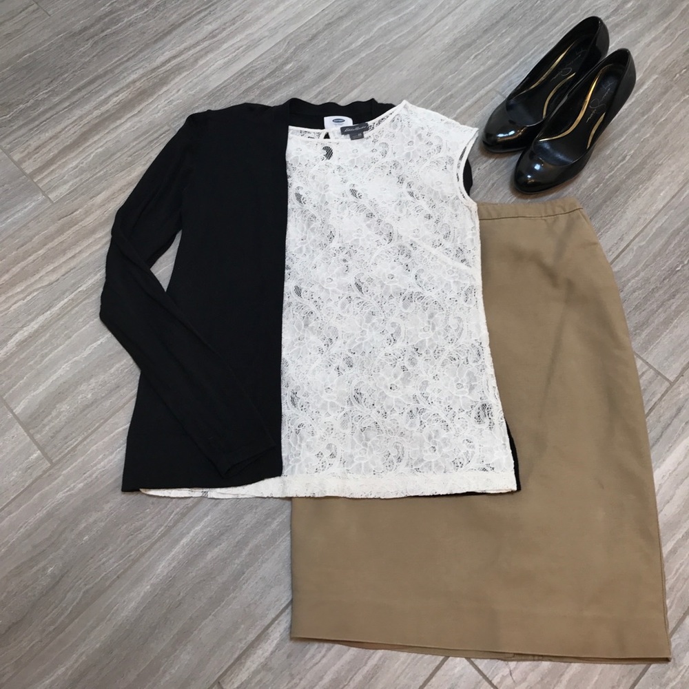 Off-White Sleeveless Top