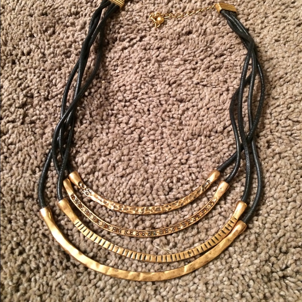 Brass necklace