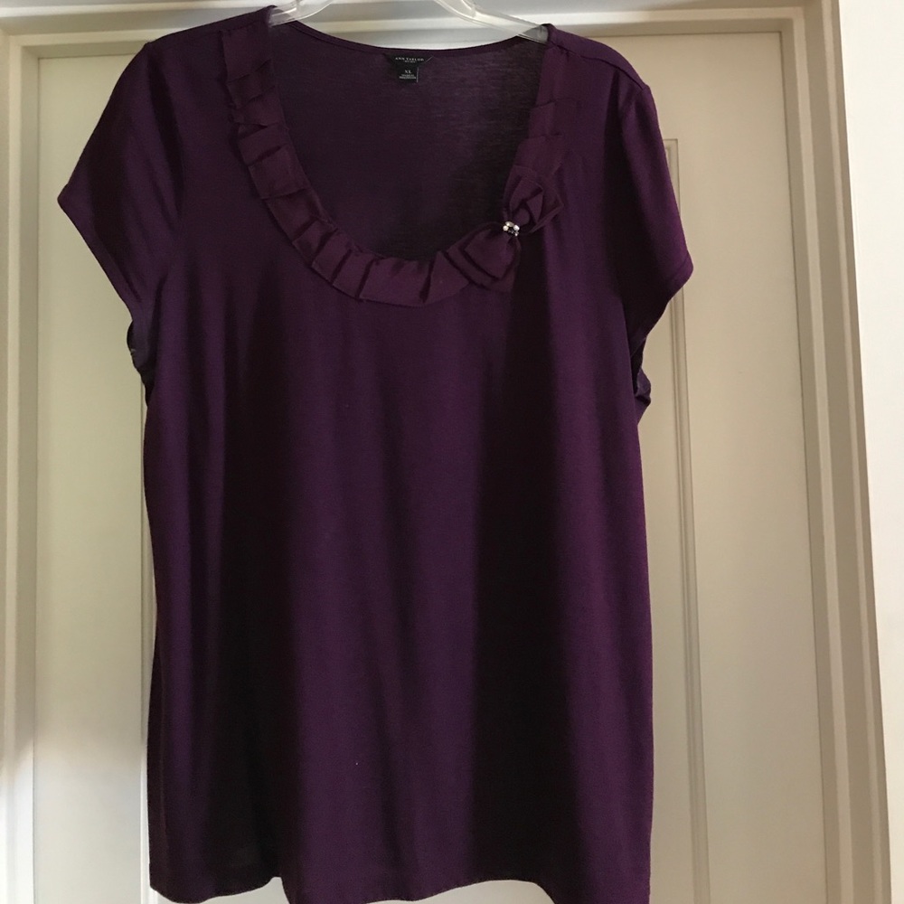 Dressy tee from Ann Taylor