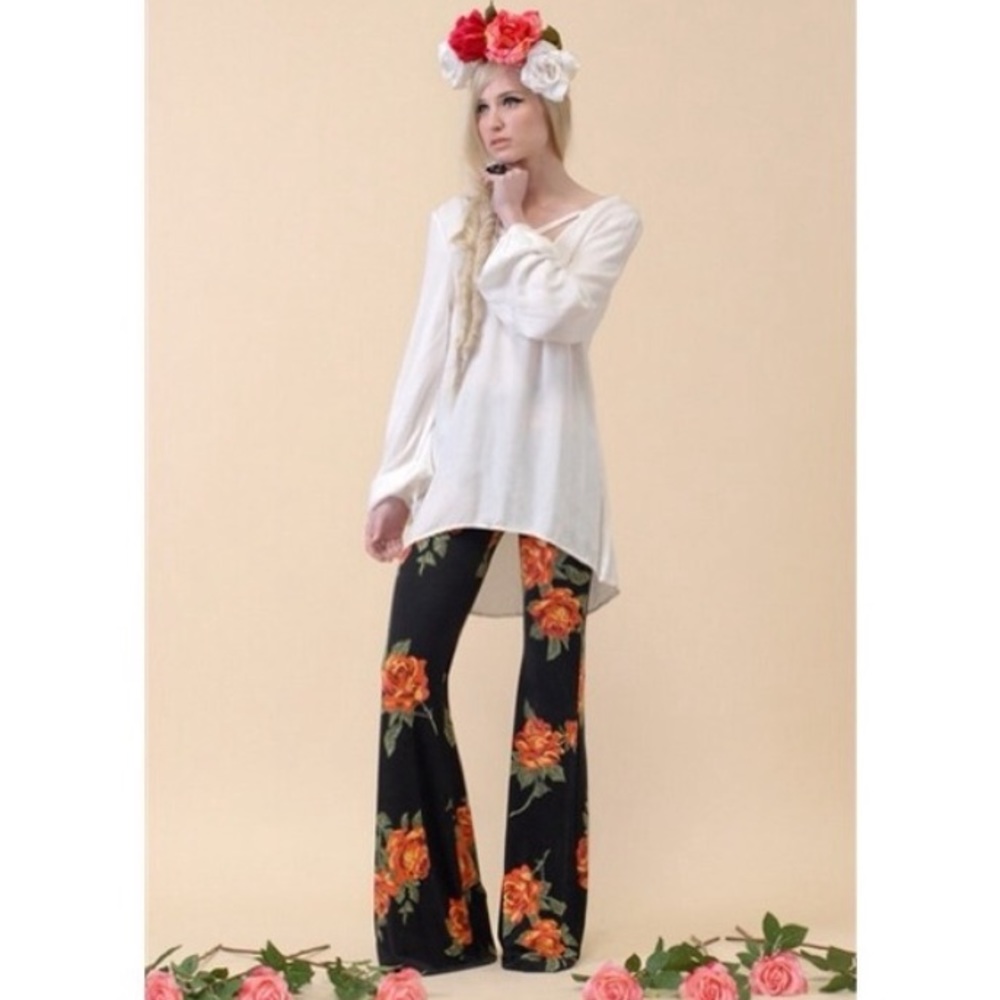 American Gold Quintana Trouser Bells in Rose sz L