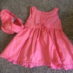 12 months dress and bloomers