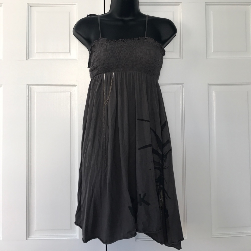 Baby doll dress in jersey knit