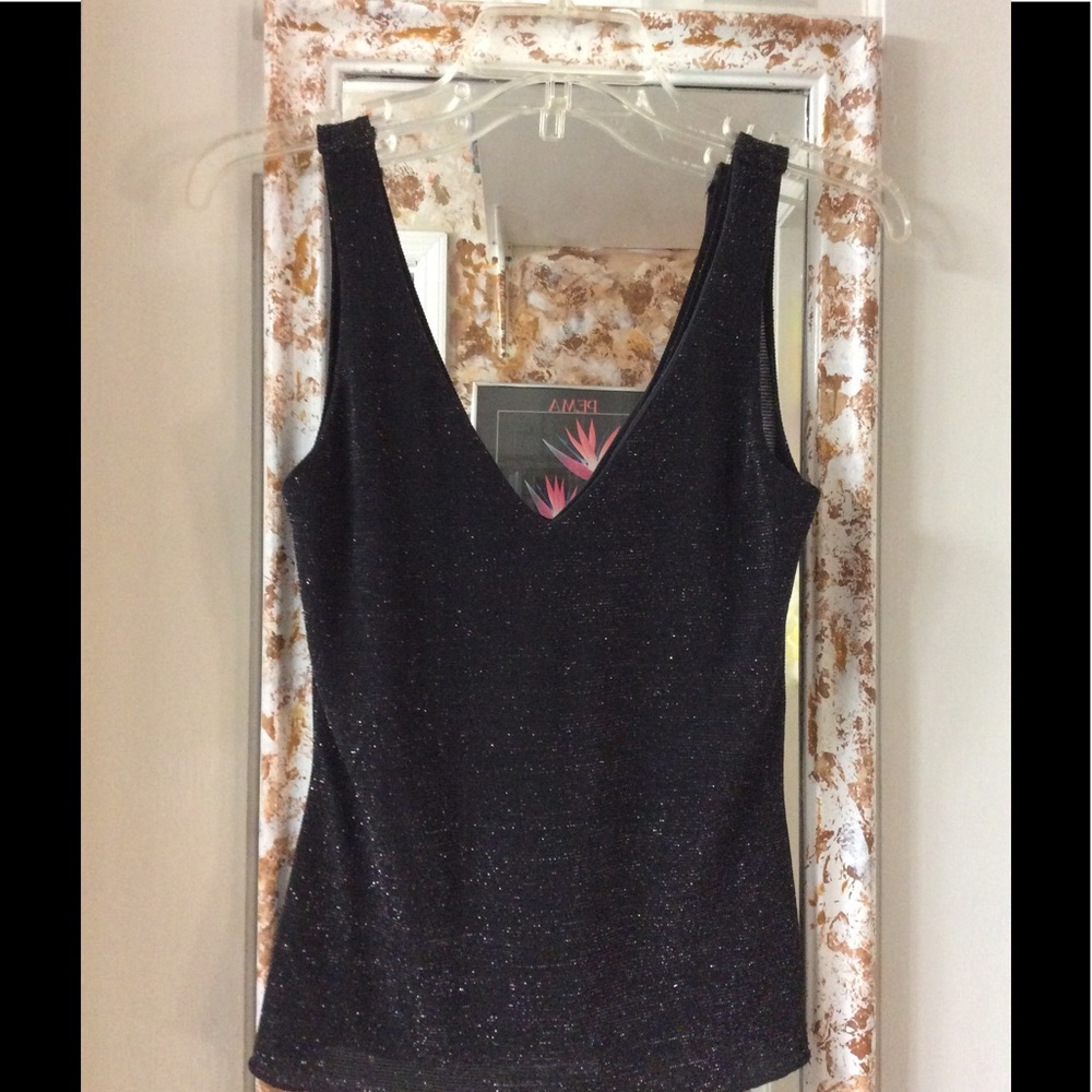 Glittery tank top