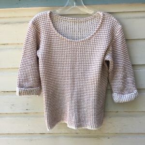 Chunky Knit Sweater.
