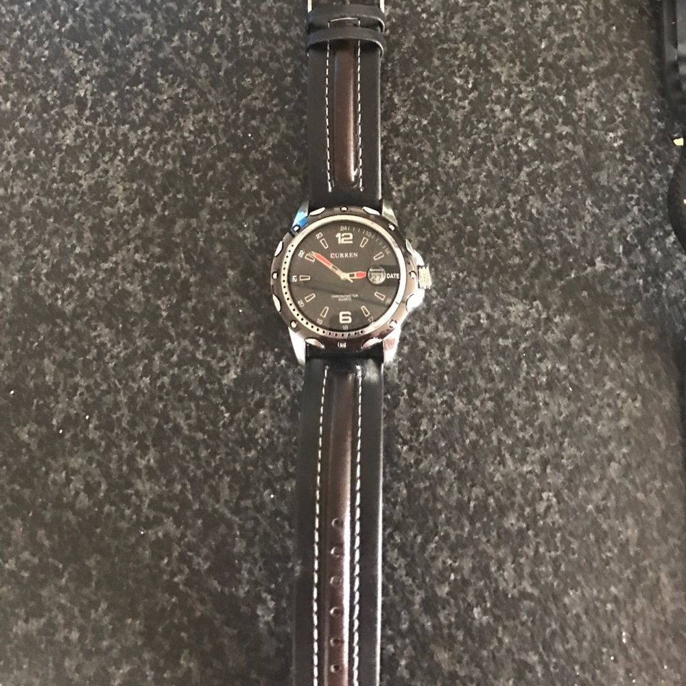 Stainless steel water resistant Curren Watch