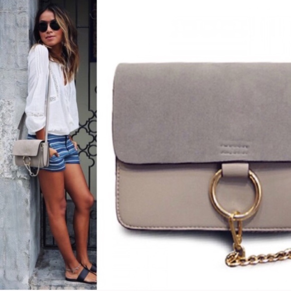 Gray Crossbody